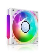 Havit F2096 Gamenote 120mm RGB White Fan – 1800RPM – White - Image 2