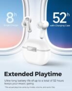 SoundPEATS Capsule3 Pro Wireless Earphones White - Image 4