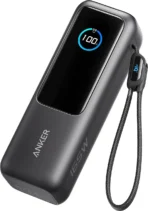 Anker Zolo Power Bank 25K, 165W, Built-In and Retractable Cables - Image 6