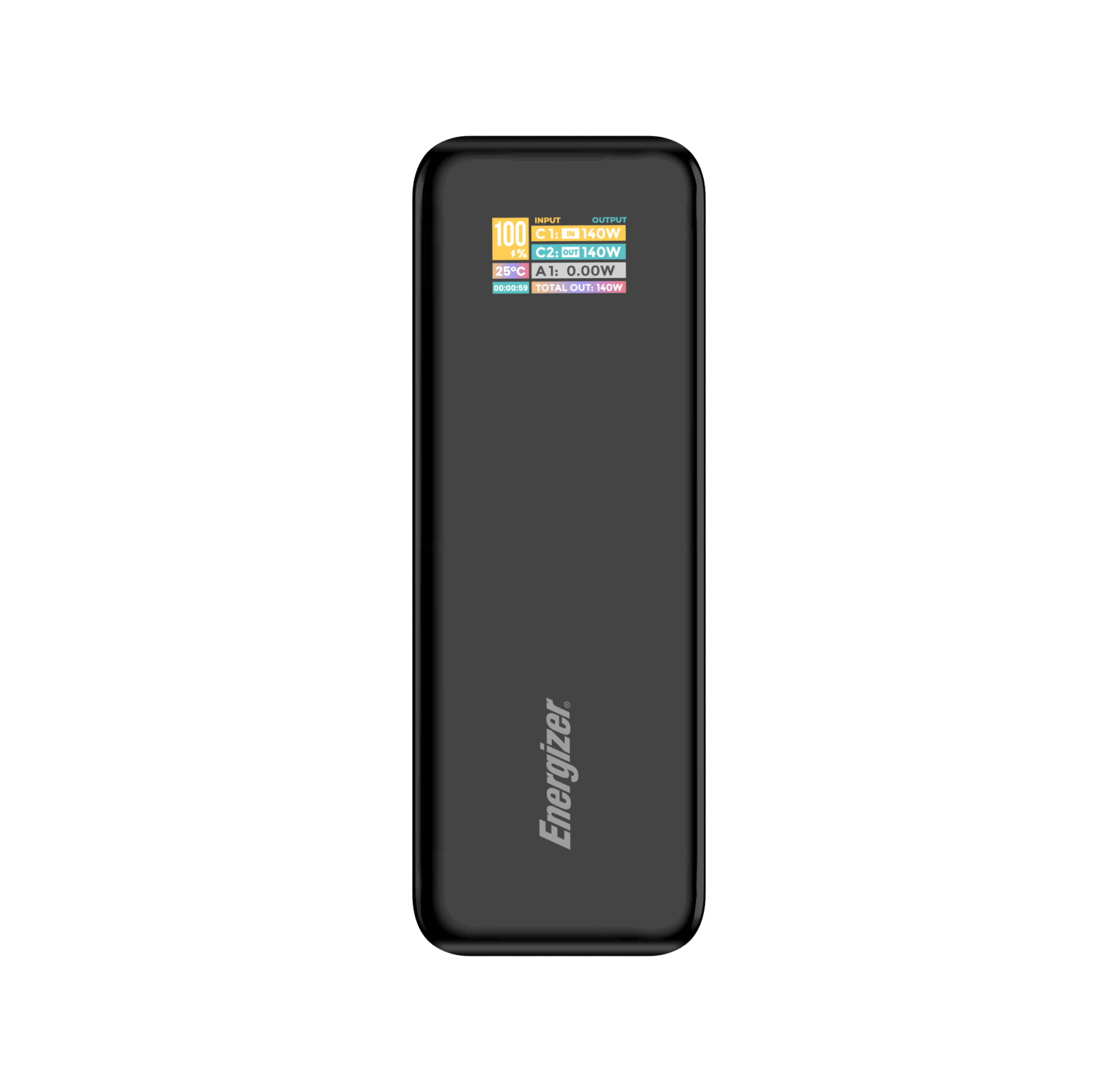 IMG_0694 Energizer XP27000PD Power bank , 140W High-SpeedUSB-C PD & USB-A, Laptop Charging Ready – Black - Image 1