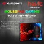 HAVIT MP846 GAMING MOUSEPAD Black - Image 6